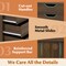 5 Drawer Mobile File Cabinet Rolling Storage Chest with Wheels Wooden Office Organizer Cabinet for Home Office Study Room Storage